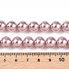 Glass Pearl Beads Strands HY-G002-01E-05-3