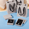 3Pcs Rectangle Paper Jewelry Display Cases CON-TA0001-39C-02-8