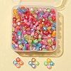 50G Transparent Acrylic Beads TACR-FS0001-26-1