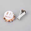 Zinc Alloy with Rhinestones Car Perfume Decoration Set LS-DIY-TAC0011-03C-2