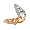 304 Stainless Steel Cuff Rings for Women RJEW-L133-03GP-03-2