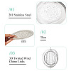 201 Stainless Steel Connector Charms/Links STAS-TA0006-02-5