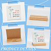 1Pc Porcelain It's a Good Day Sign Inspirational Desk Art Decor for Home Office AJEW-AR0004-90-3