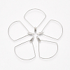 Tarnish Resistant 304 Stainless Steel Wire Pendants LS-X-STAS-S103-11-1