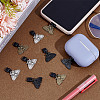 12Pcs 3 Colors Plastic Mobile Dustproof Plugs PALLOY-HY00089-4