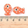 Baking Paint Glass Enamel Beads LAMP-D303-04E-3