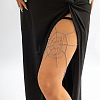 Halloween Iron Elastic Spider Web Leg Chains WGFAAE0-01-1