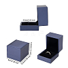 BENECREAT PU Leather Ring Box LBOX-BC0001-01B-2