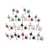Natural & Synthetic Gemstone Pendants G-G855-09P-1