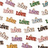 48Pcs 8 Colors Valentine's Day Theme Alloy Enamel Pendants ENAM-FS0002-51-3