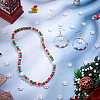 500Pcs Opaque Acrylic Beads MACR-UN0001-10-4