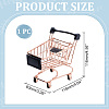 Iron Supermarket Trolley Display Decorations DJEW-WH0042-139RG-2