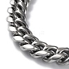 304 Stainless Steel Cuban Link Chain Necklaces NJEW-P288-26P-3