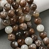 Natural Multi-Moonstone Beads Strands G-J157-12mm-06-1