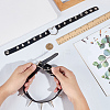 2Pcs 2 Styles Adjustable Gothic PU Leather Alloy Heart Spike Rivet Choker Necklaces for Women NJEW-CL0001-16-3