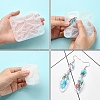 DIY Butterfly Charm Pendant Silicone Molds for DIY Earring Making DIY-YW0009-43-5