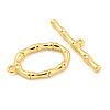 Brass Toggle Clasps KK-A223-13G-5