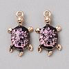 Alloy Enamel Pendants FIND-CJC0027-01G-01-1