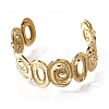 Hammered 304 Stainless Steel Cuff Bangles for Women BJEW-T030-02G-4