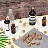 CHGCRAFT 120Pcs 10 Style Wood Cork Stopper AJEW-CA0002-86-4