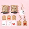 96Pcs 6 Styles Paper Gift Tags CDIS-FS0001-26-9