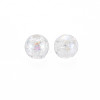 Transparent Crackle Acrylic Beads MACR-S373-66-L06-2