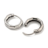 316 Surgical Stainless Steel Hoop Earrings EJEW-D096-11D-AS-2