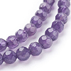 Natural Amethyst Beads Strands G-C073-8mm-3-3