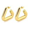 Rack Plating Brass Stud Earrings EJEW-M247-14G-1