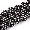 Tibetan Style Natural Agate dZi Beads Strands G-T144-36-4
