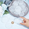 Gorgecraft 24Pcs 4 Style Plastic Bottle Caps Replacement for Glass Pudding Bottle AJEW-GF0006-30-3