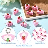 10Pcs Opaque Resin Pendants RESI-YW0004-49-5