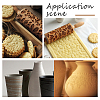 5Pcs 5 Style Wooden Rolling Pin DIY-GF0004-95-7