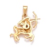 Ion Plating(IP) 304 Stainless Steel Pendants LS-STAS-D165-14G-02-2