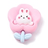 Opaque Resin Cabochons RESI-I037-01-2