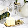 201 Stainless Steel Rotating Merry-Go-Round Tealight Candle Holder DJEW-CJC0002-01-6