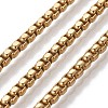 3.28 Feet 304 Stainless Steel Box Chains X-CHS-P007-32G-02-1