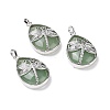 Natural Green Aventurine Pendants G-G900-01P-01-1