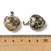 Natural Crazy Agate Pendants G-F820-10A-01-3