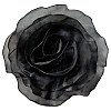 1Pc Flower Polyester Brooches JEWB-CN0001-08B-1