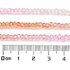 Transparent Painted Glass Beads Strands X1-DGLA-A034-T2mm-A20-3