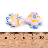 Handmade Porcelain Beads PORC-N009-08D-3