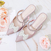 SUPERFINDINGS 2Pcs Bowknot Shoe Decorations AJEW-FH0004-43-5