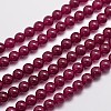 Natural & Dyed Malaysia Jade Bead Strands G-A146-8mm-A15-3