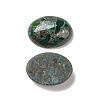 Natural Malachite Cabochons G-E464-42O-2