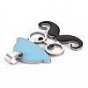 201 Stainless Steel Enamel Pendants STAS-S110-076I-3