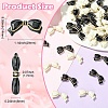 40Pcs 2 Colors Opaque Acrylic Beads SACR-CJ0001-91-2