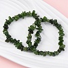 Natural Other Jade Chip Beaded Stretch Bracelets for Women Men BJEW-L038-01B-3