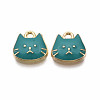 Alloy Enamel Charms ENAM-T011-95C-NR-2