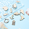Wood Cabochons WOOD-YW0001-29-4